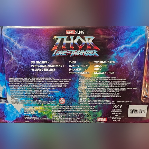 Disney Marvel Avengers Thor: Love & Thunder 8-Piece PVC Figure Play Set - Picture 14 of 15